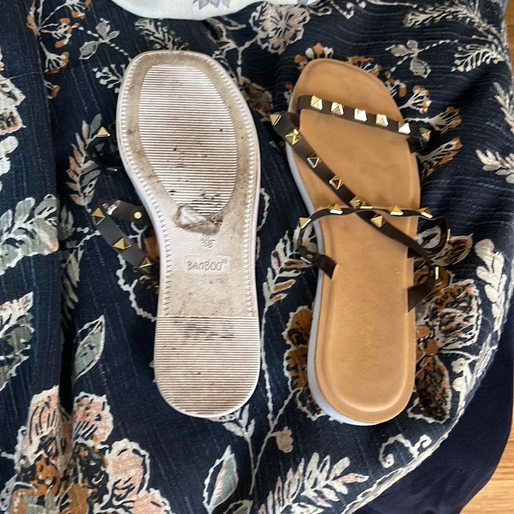 Studded sandal